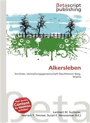 Alkersleben,6134490466,9786134490467