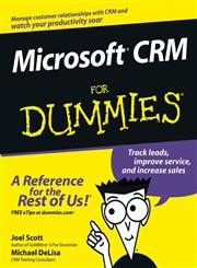 Microsoft CRM for Dummies,0764516981,9780764516986