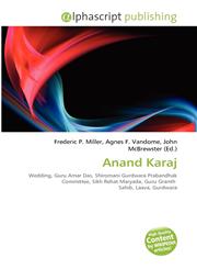 Anand Karaj,6134228273,9786134228275