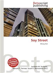 Soy Street,6136033186,9786136033181