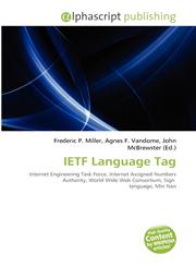 IETF Language Tag,613559799X,9786135597998