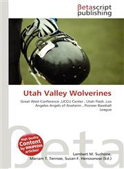 Utah Valley Wolverines,6137517152,9786137517154