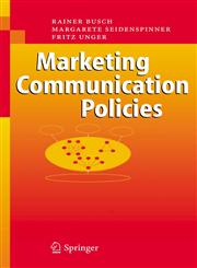 Marketing Communication Policies 1st Edition,3540373225,9783540373223