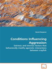 Conditions Influencing Aggression,3639001524,9783639001525