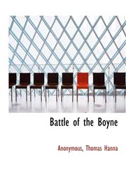 Battle of the Boyne,1140310259,9781140310259