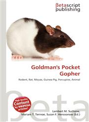 Goldman's Pocket Gopher,6135357034,9786135357035