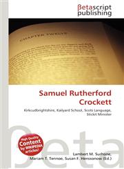 Samuel Rutherford Crockett,6136033577,9786136033570