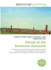 Denial of the Armenian Genocide,6130045794,9786130045791