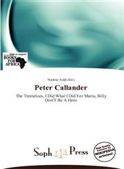 Peter Callander,6139175348,9786139175345