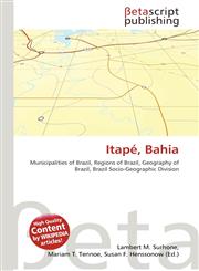 Itapé, Bahia,613754625X,9786137546253