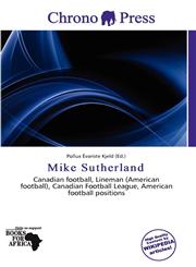 Mike Sutherland,6200407274,9786200407276