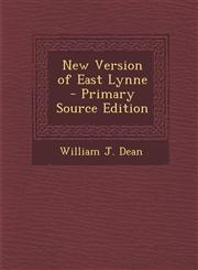 New Version of East Lynne - Primary Source Edition,1295581353,9781295581351
