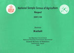 National Sample Census of Agriculture, Nepal, 2001/02 : District - Kailali