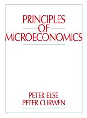 Principles of Microeconomics,0043381529,9780043381526
