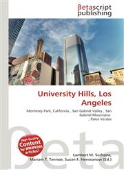 University Hills, Los Angeles,6135220144,9786135220148