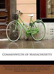 Commenwelth  of  Massachusetts,1241639000,9781241639006