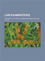 Law Examinations,1459046935,9781459046931