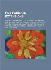 File Formats - Extensions R from extension, HTACCESS, 3G2, APNG, ASS, BAT, BME, BMS, BTM, CAB, CMD, CSS, CSV, CUE, CUR, F4A, F4B, F4P, F4V, FLV, HTM, HTML, ICS, INI, JAVA, JFI, JFIF, JIF, JPE, JPEG, JPG, M4A, M4B, M4P, M4R, M4V, MKA, MKS,1234800373,9781234800376