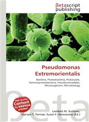 Pseudomonas Extremorientalis,6137635171,9786137635179