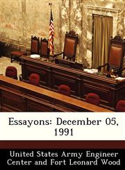 Essayons December 05, 1991,1288519796,9781288519798