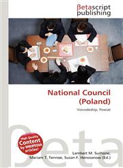 National Council (Poland),6136019272,9786136019277