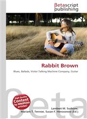 Rabbit Brown,6130557809,9786130557805