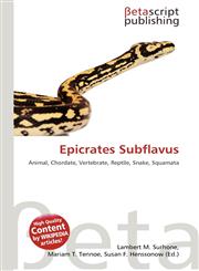 Epicrates Subflavus,6135212893,9786135212891