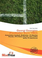 Georgi Georgiev (Footballer Born 1963),6136586533,9786136586533