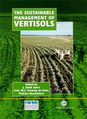 The Sustainable Management of Vertisols,0851994504,9780851994505