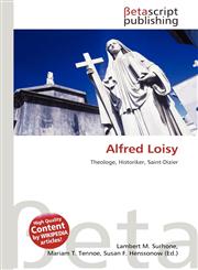 Alfred Loisy,6134843369,9786134843362