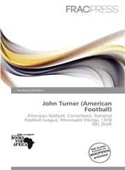 John Turner (American Football),6138472950,9786138472957
