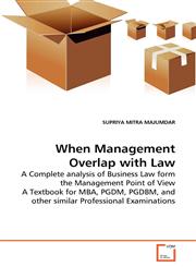 When Management Overlap with Law,3639268431,9783639268430