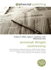 Jeremiah Wright controversy,6130235569,9786130235567