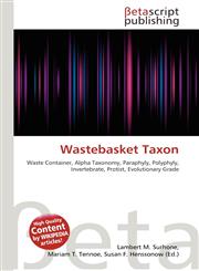Wastebasket Taxon,6135088181,9786135088182