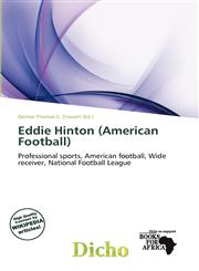 Eddie Hinton (American Football),620013636X,9786200136367