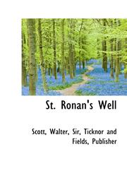 St. Ronan's Well,1113472731,9781113472731