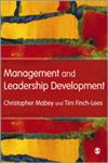 Management and Leadership Development,1412929024,9781412929028