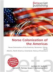 Norse Colonization of the Americas,6130476302,9786130476304