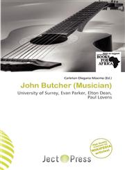 John Butcher (Musician),620195001X,9786201950016