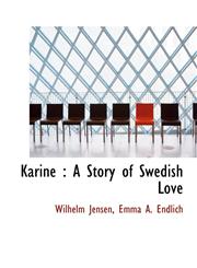 Karine A Story of Swedish Love,1117144305,9781117144306