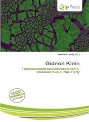 Gideon Klein,6137199509,9786137199503