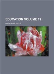 Education Volume 19,1230094806,9781230094809