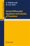 Partial Differential Equations and Calculus of Variations,3540505083,9783540505082