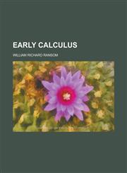 Early calculus,1234393271,9781234393274