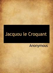 Jacquou le Croquant,1116080389,9781116080384
