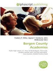 Bergen County Academies,6134275670,9786134275675