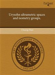 Urysohn ultrametric spaces and isometry groups.,1243659203,9781243659200