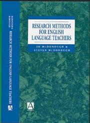 Research Methods for English Language Teachers,0340614722,9780340614723