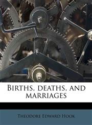 Births, deaths, and marriages,1174653965,9781174653964