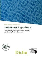 Innateness hypothesis,613976162X,9786139761623